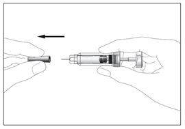 Шприц с устройством для безопасного ввода и предотвращения ранений иглой или повторного использования 