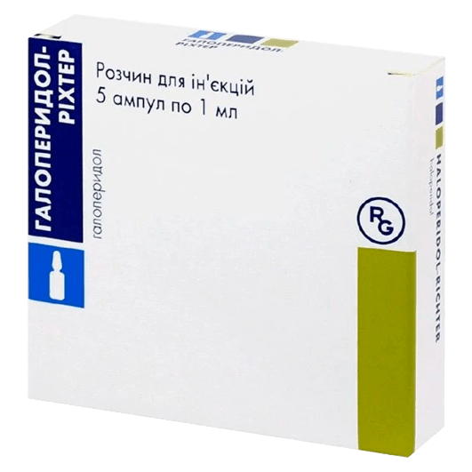 Галоперидол-Рихтер раствор 5 мг/мл