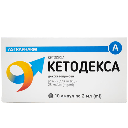 Кетодекса розчин 25 мг/мл
