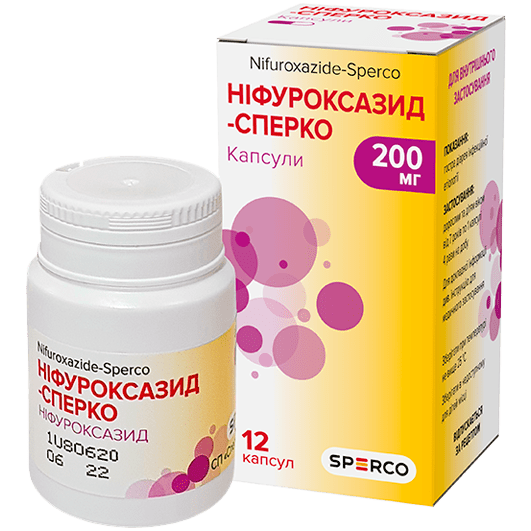 Нифуроксазид-Сперко Сперко Украина