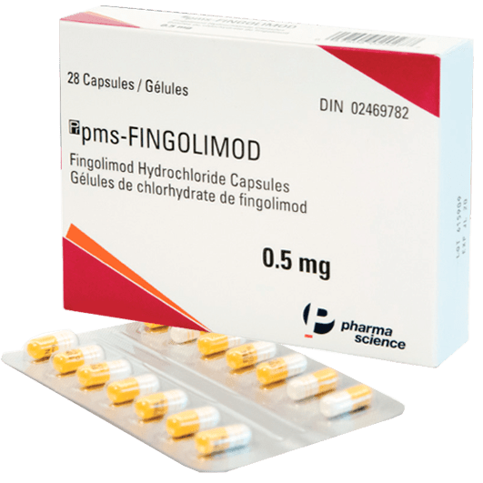 ПМС-Финголимод капсулы 0,5 мг