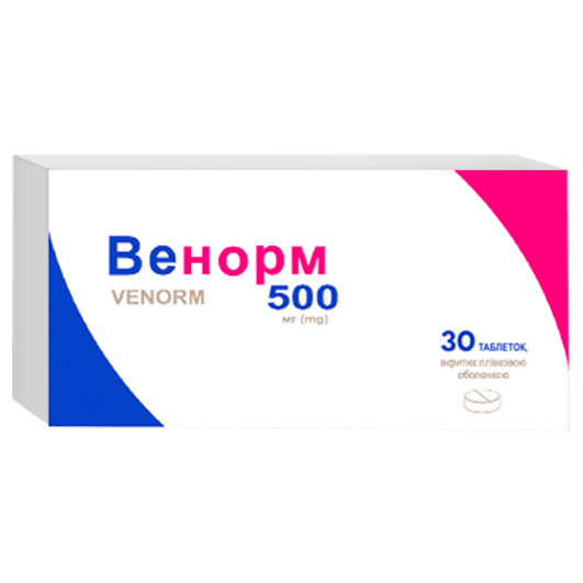 Венорм таблетки 500 мг